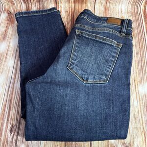 Judy Blue SLIM FIT Size 11/30 Blue Mid Rise Skinny Jeans Denim Pants 29x29